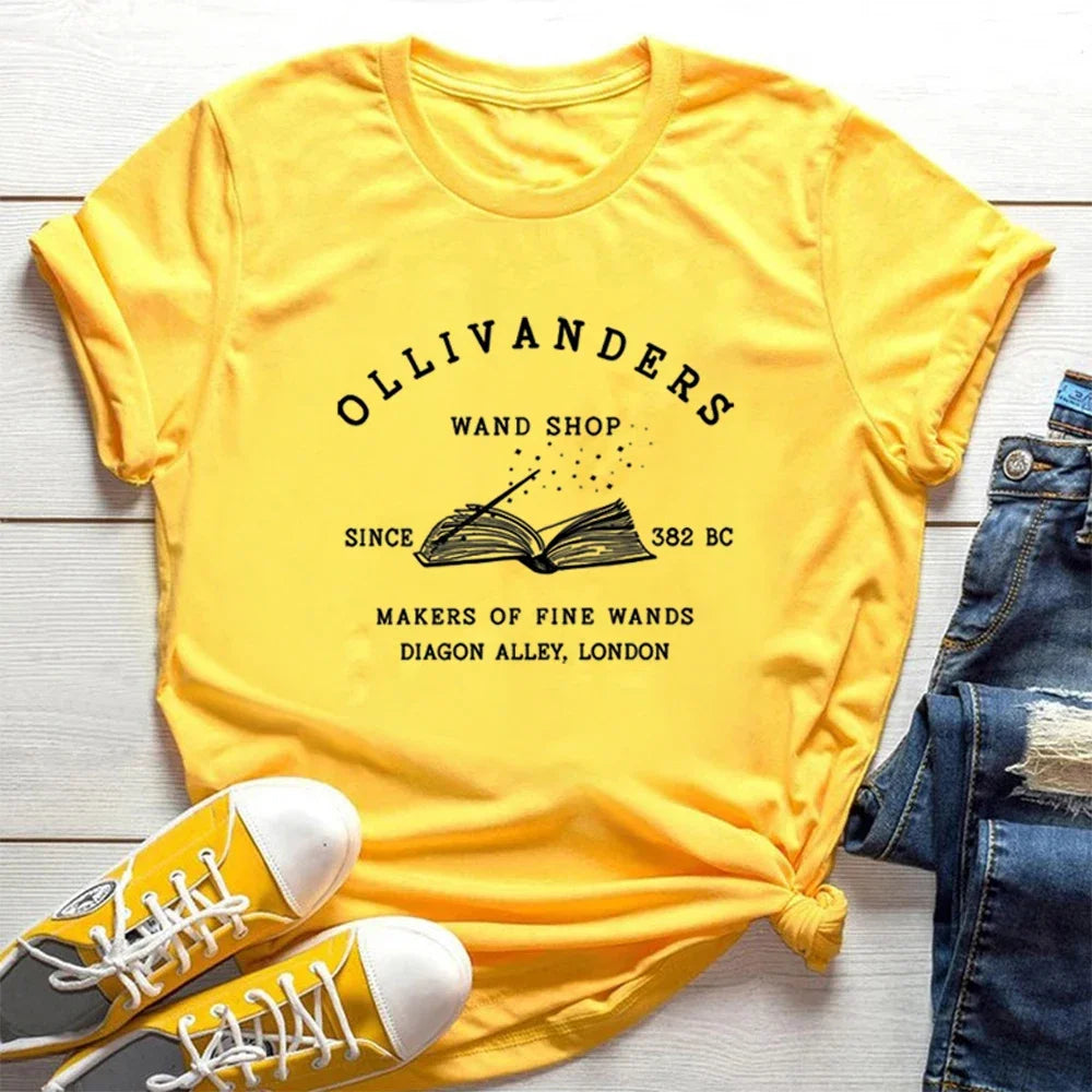 Ollivanders Wand Shop T-Shirt - Image 2
