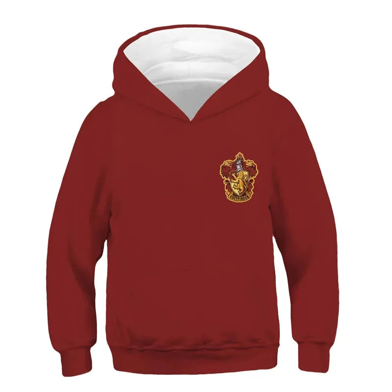 Inspired Slytherin, Hufflepuff & Ravenclaw Hooded Sweatshirts - Image 5