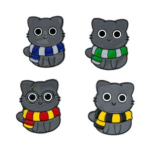 Cat Magic School Enamel Pin