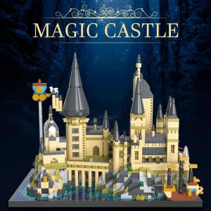 2700+pcs Magic World Medieval Harry Potter Castle