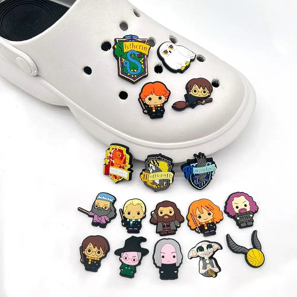 17pcs Harry Potter Anime Shoe Charms Set - Image 11