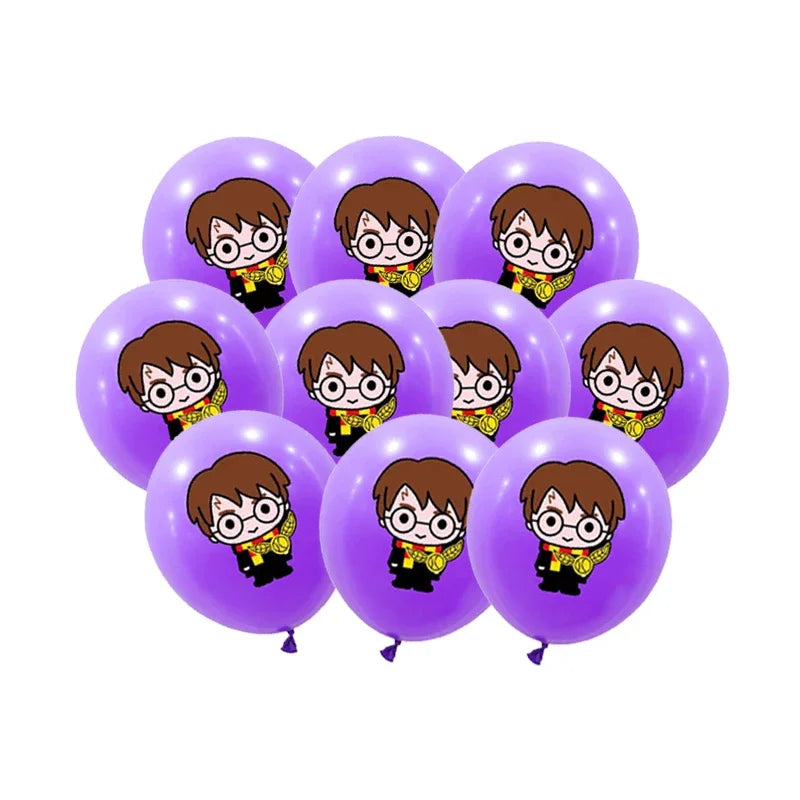 10/30/50PCS Harry Potter Magic School Latex Balloons - Image 10