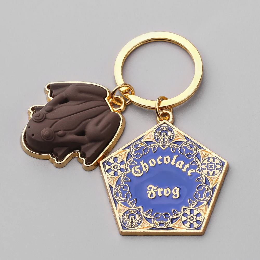 Classic Harry Potter Frog Metal Enamel Keychain - Image 9