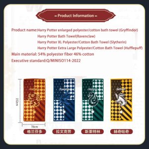 Harry Potter Collection Plus Size Bath Towel