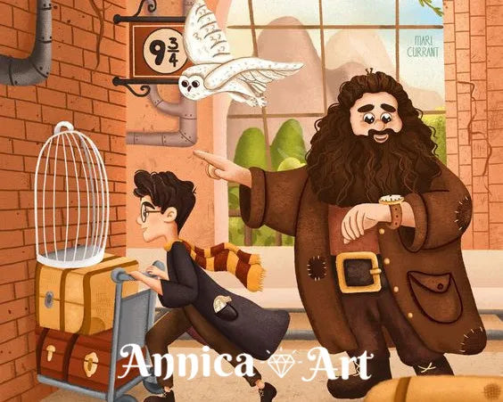 Harry Potter Cartoon 5D Diamond Painting - Image 12
