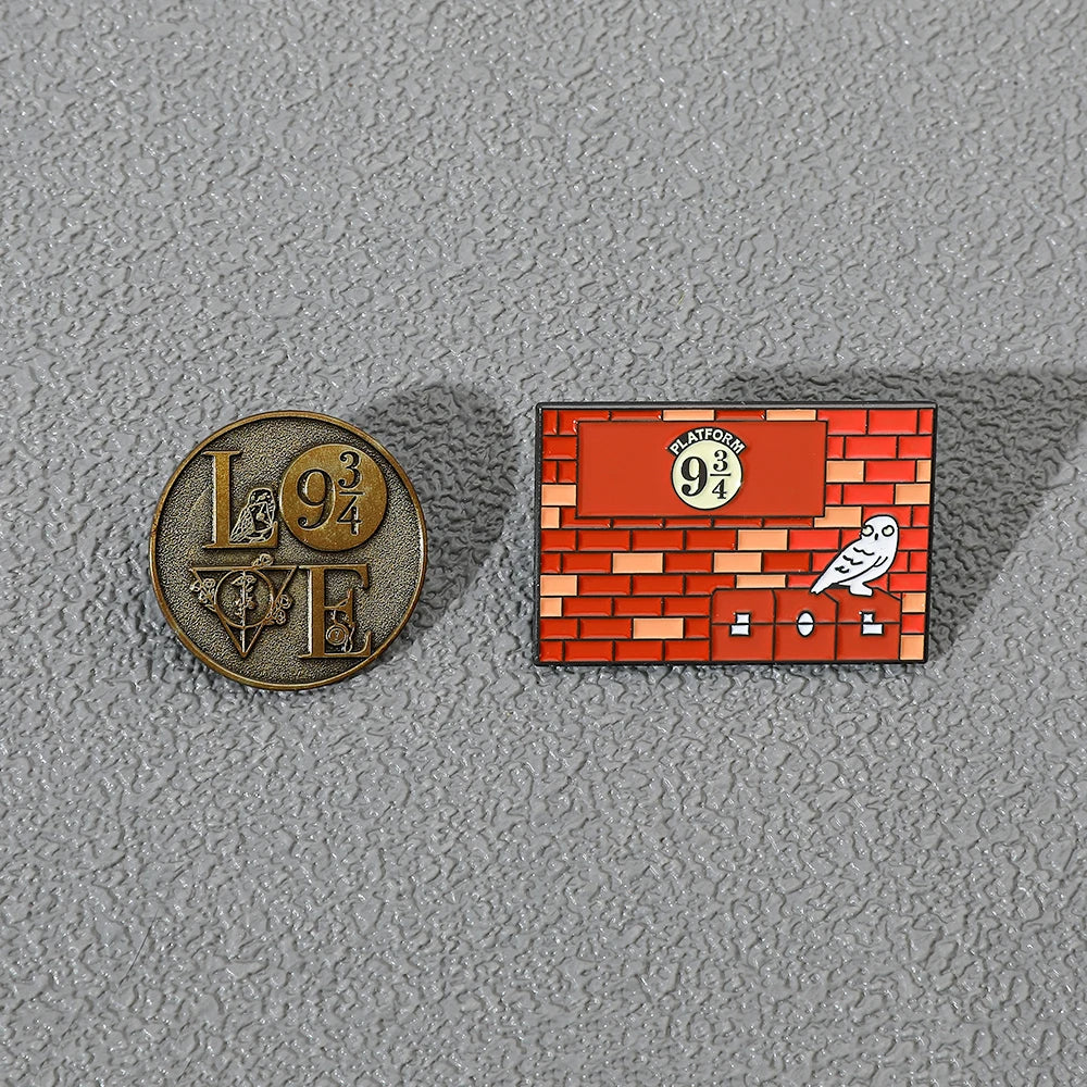 2-Piece Magic Academy Enamel Pin Set - Image 3