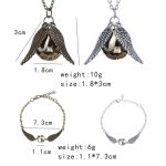 Fashion Golden Snitch Jewelry Set