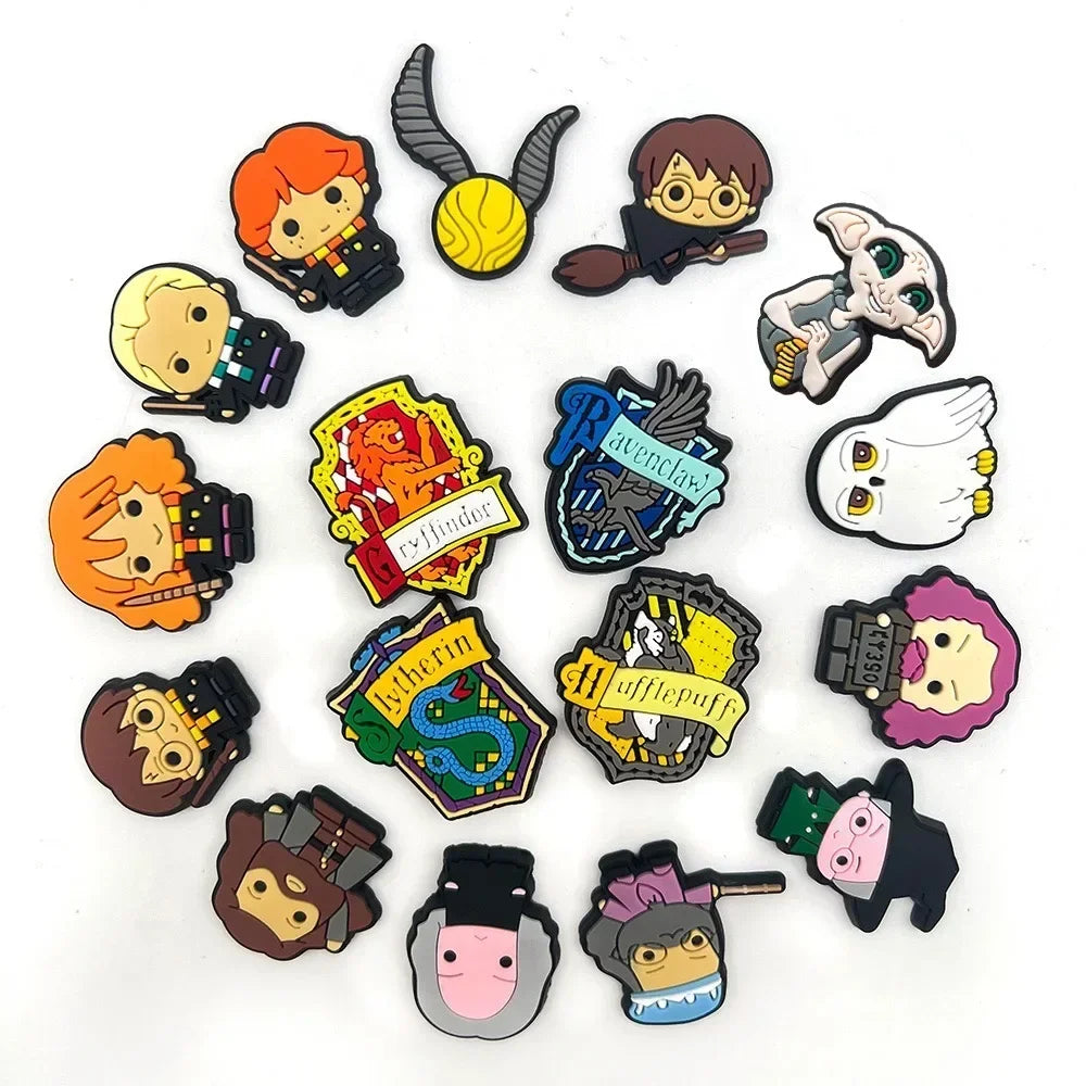 17pcs Harry Potter Anime Shoe Charms Set - Image 9