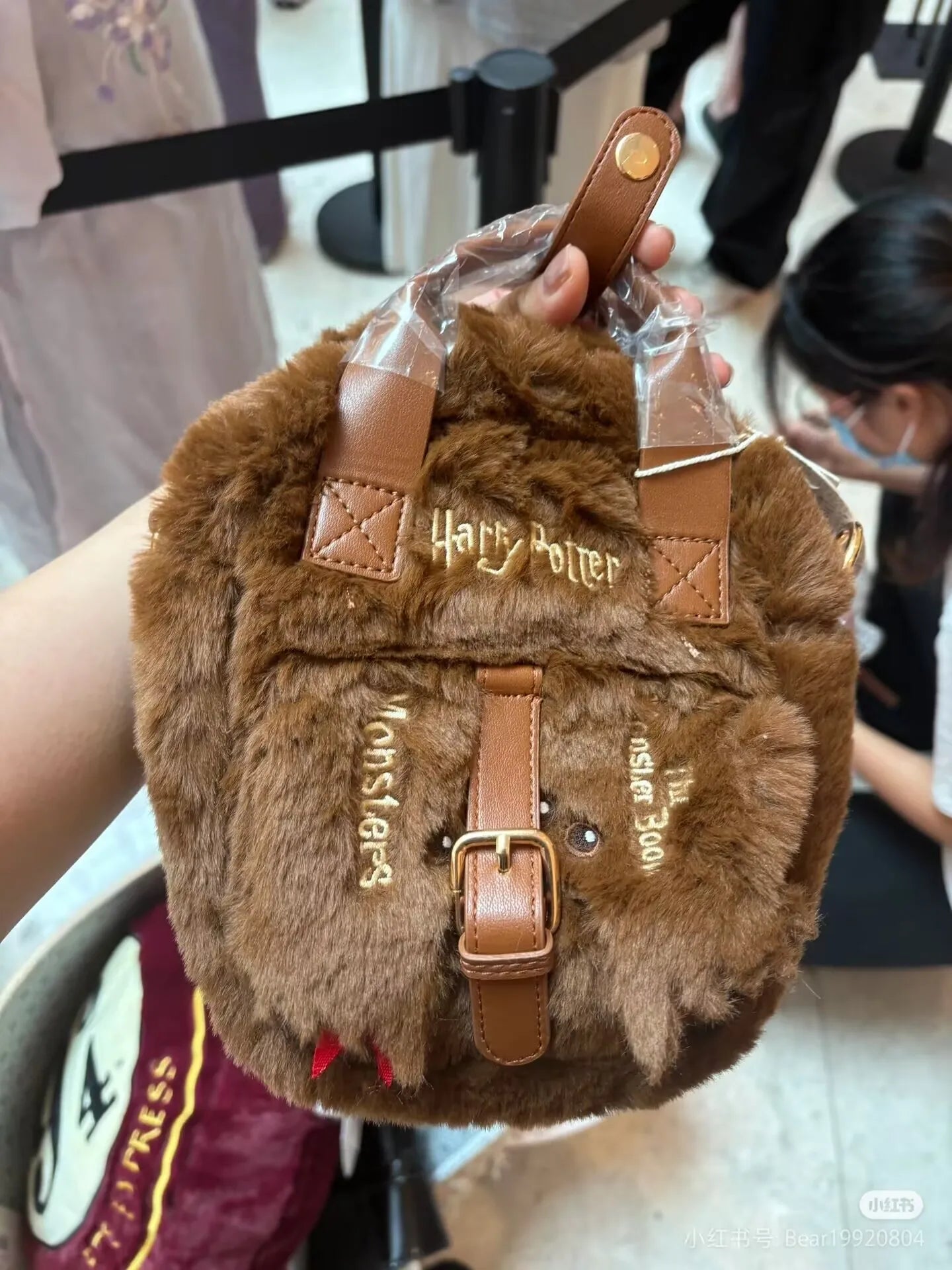 Genuine Harry Potter Character Plush Crossbody Bag - Image 6