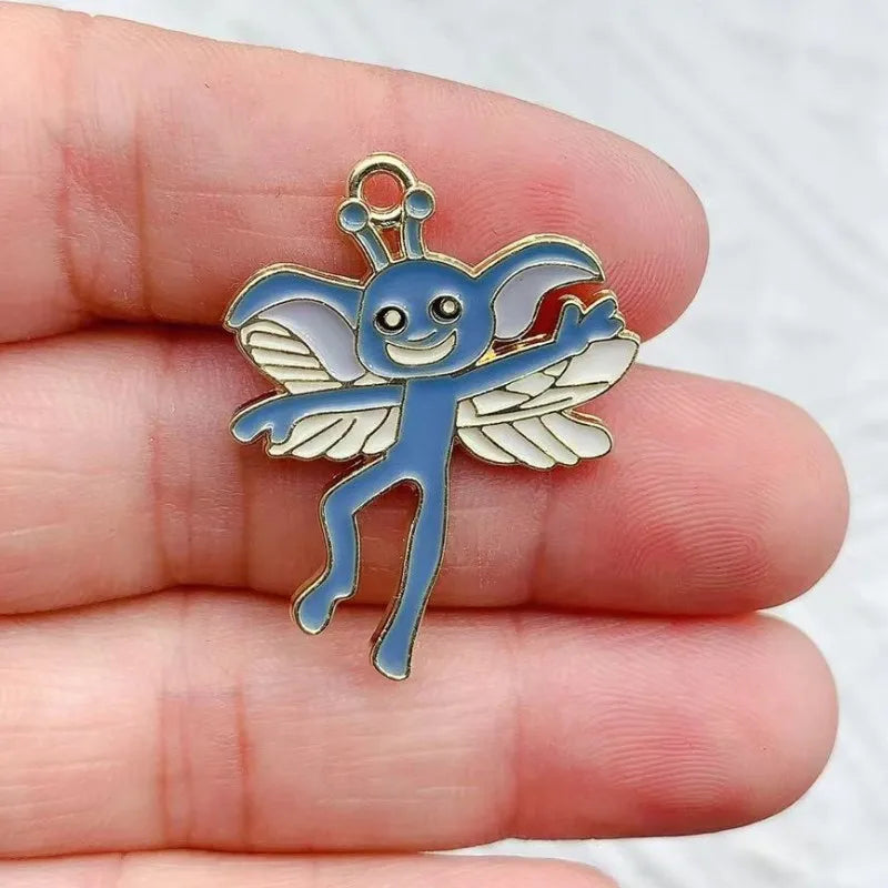 10PCS Cartoon Enamel Charms - Image 4
