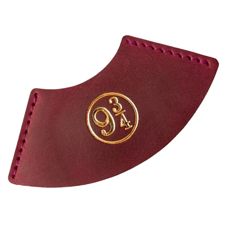 Harries Leather Bookmark â Magic Runes & Deathly Hallows Hot Stamping Design - Image 5