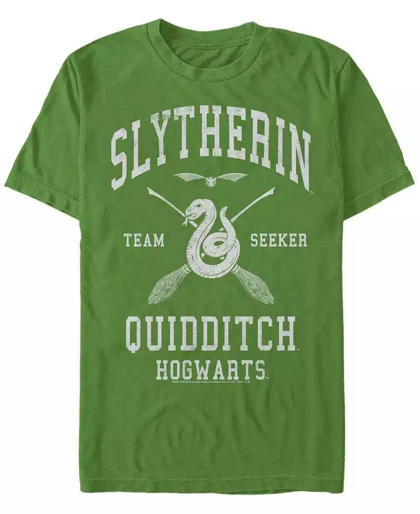 Men's Slytherin Seeker Short Sleeve Crew T-shirt - Image 2