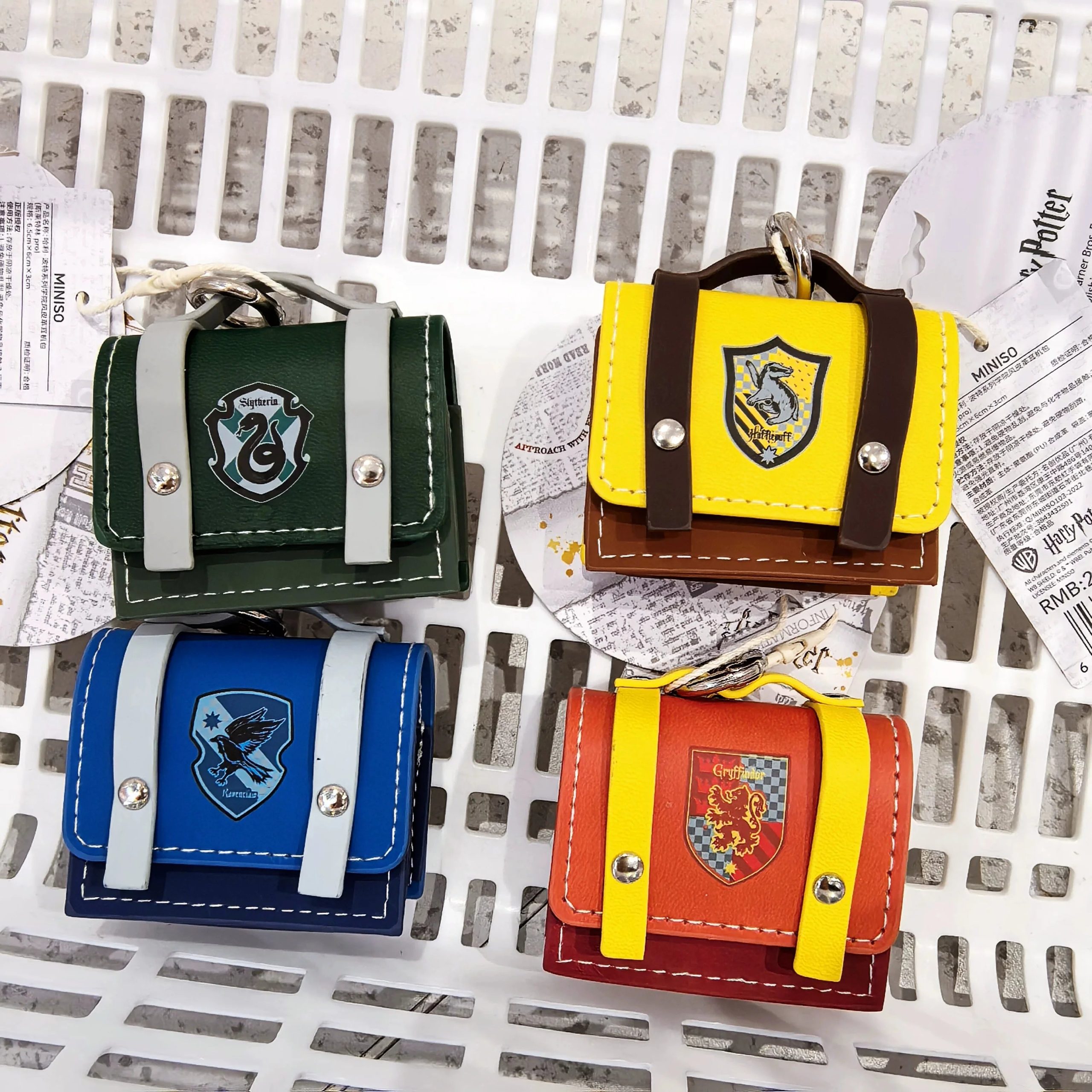 Miniso Harry Potter Preppy Style Leather Earphone Case - Image 6