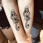 5/10PCS Voldemort & Harry Potter Magic Tattoo Stickers
