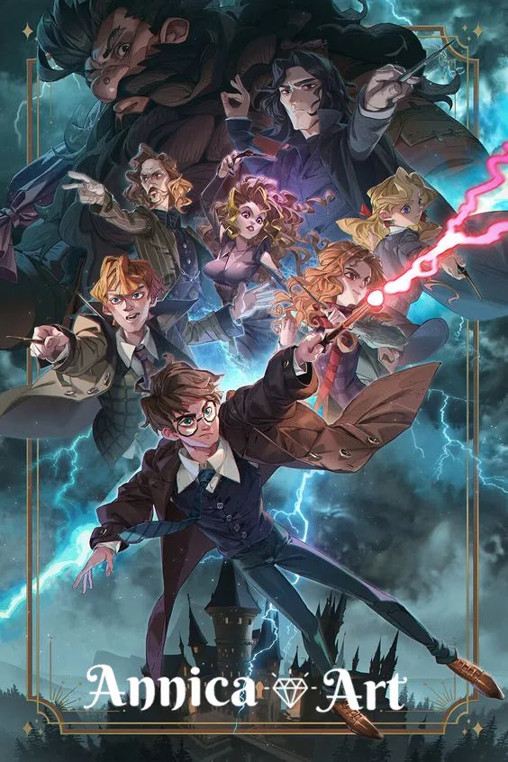 Harry Potter Cartoon 5D Diamond Painting - Image 13