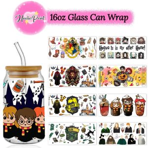 Wizard World UV DTF 16oz Cup Wrap