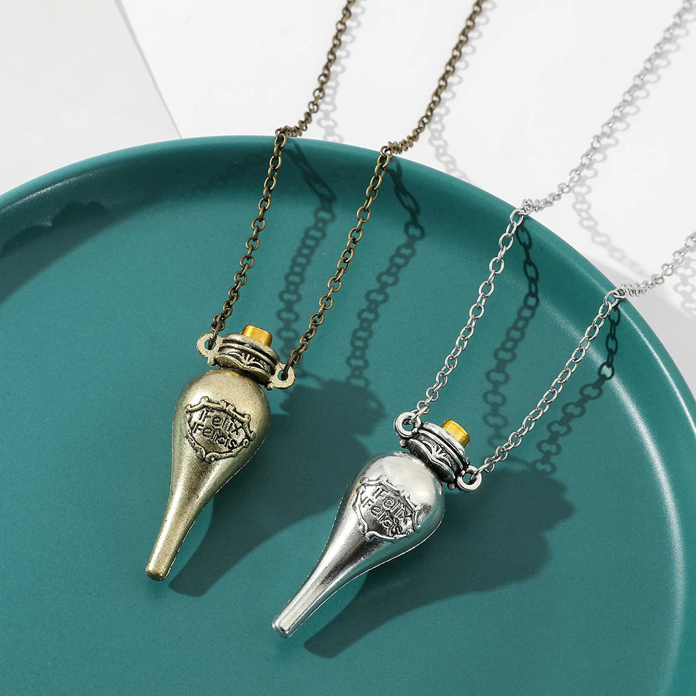 Harry Potter Retro Magic Medicine Bottle Pendant Necklace - Image 4