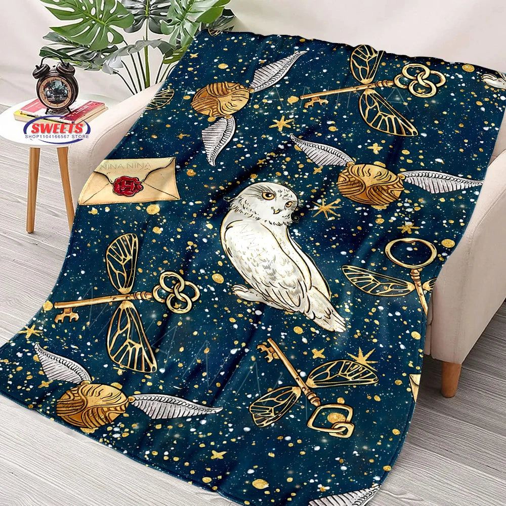 Magic Props Pattern Flannel Blanket - Image 12