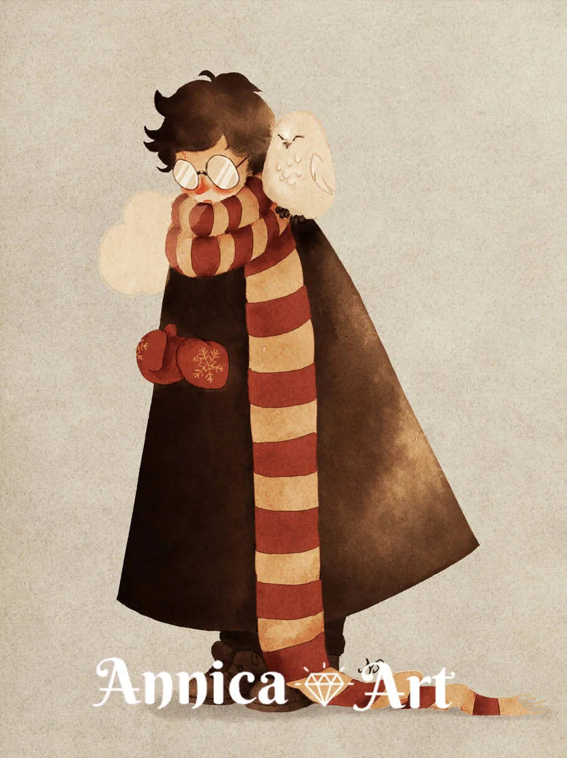 Harry Potter Cartoon 5D Diamond Painting - Image 7