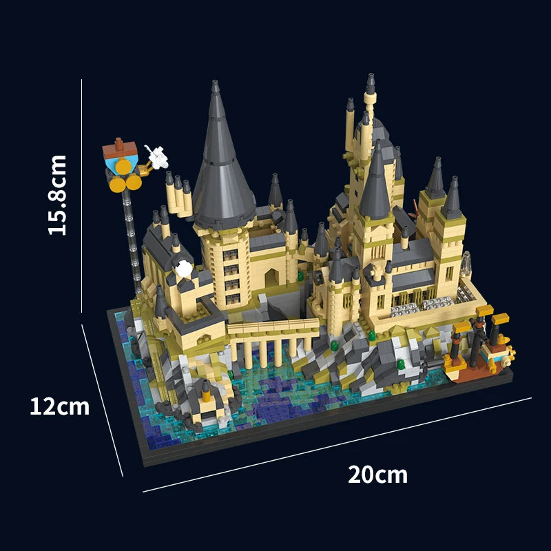 2700+pcs Magic World Medieval Harry Potter Castle - Image 9