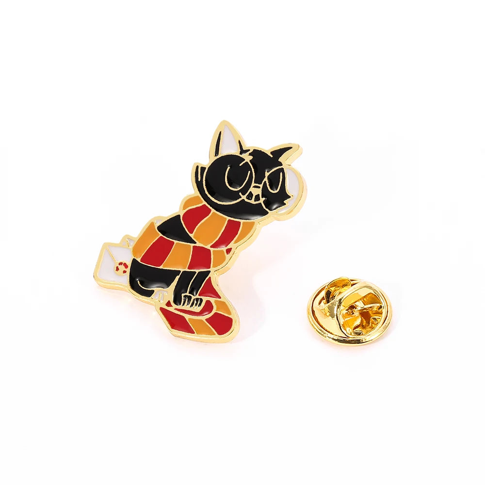 Kawaii Harry Potter Wizard Cat Brooch - Image 3