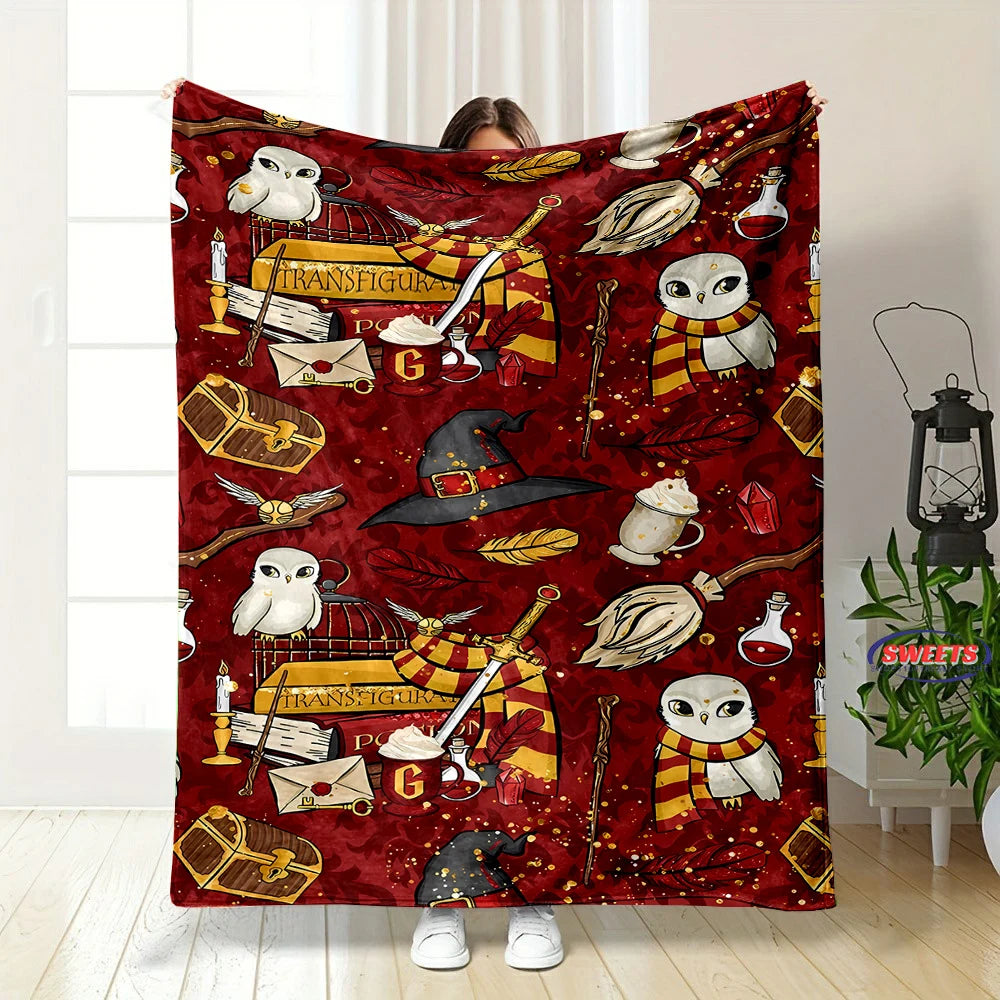 Magic Props Pattern Flannel Blanket