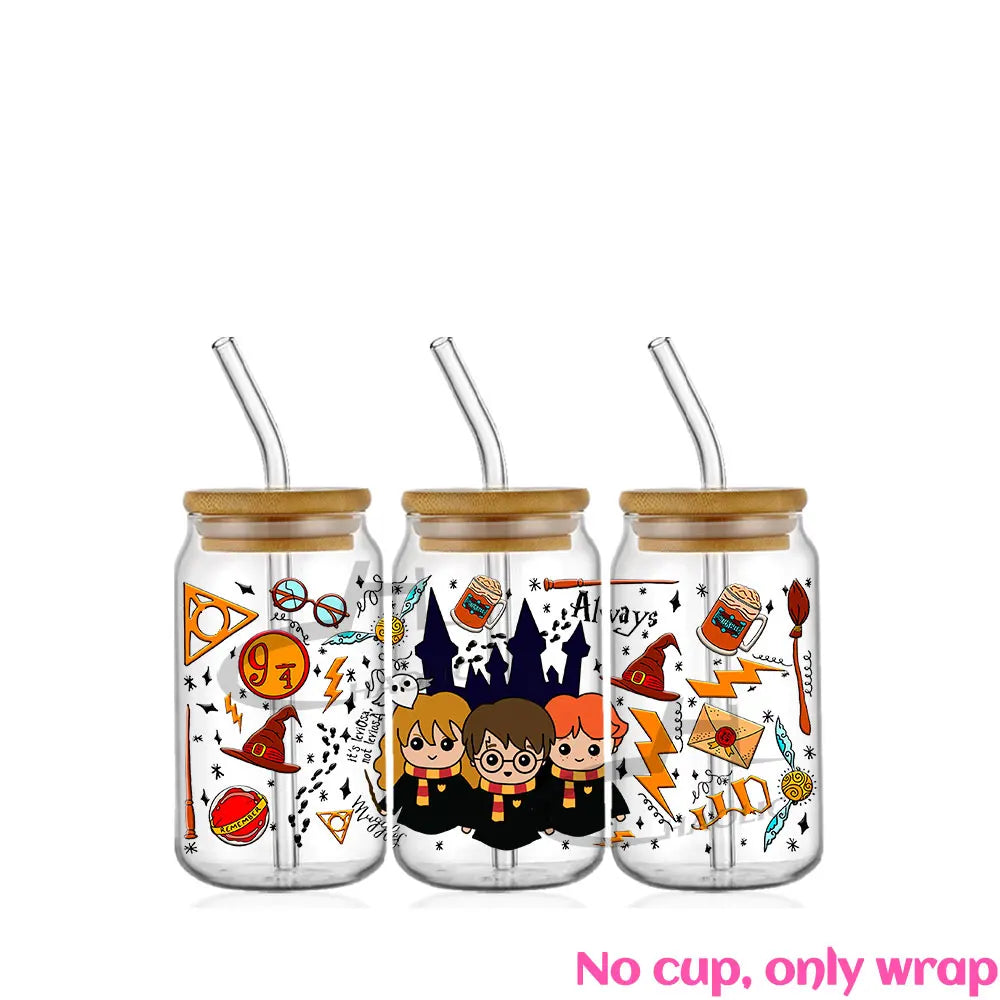 Wizard World UV DTF 16oz Cup Wrap - Image 2