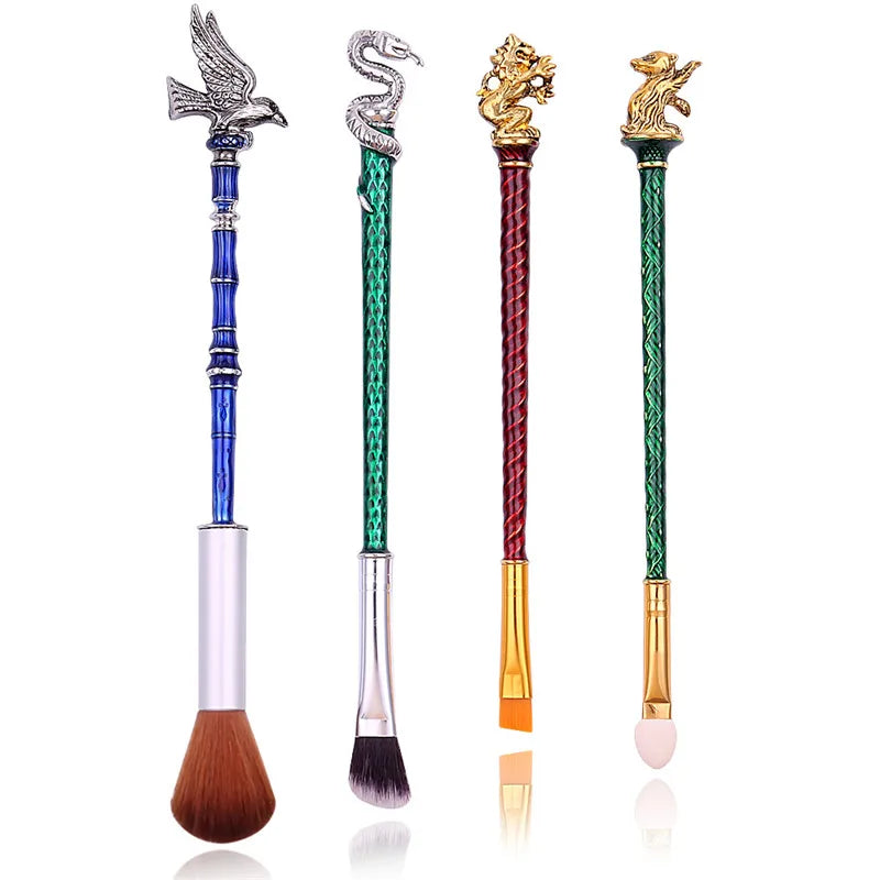 4PCS Harry Potter-Inspired Animal Makeup Brushes - Image 7
