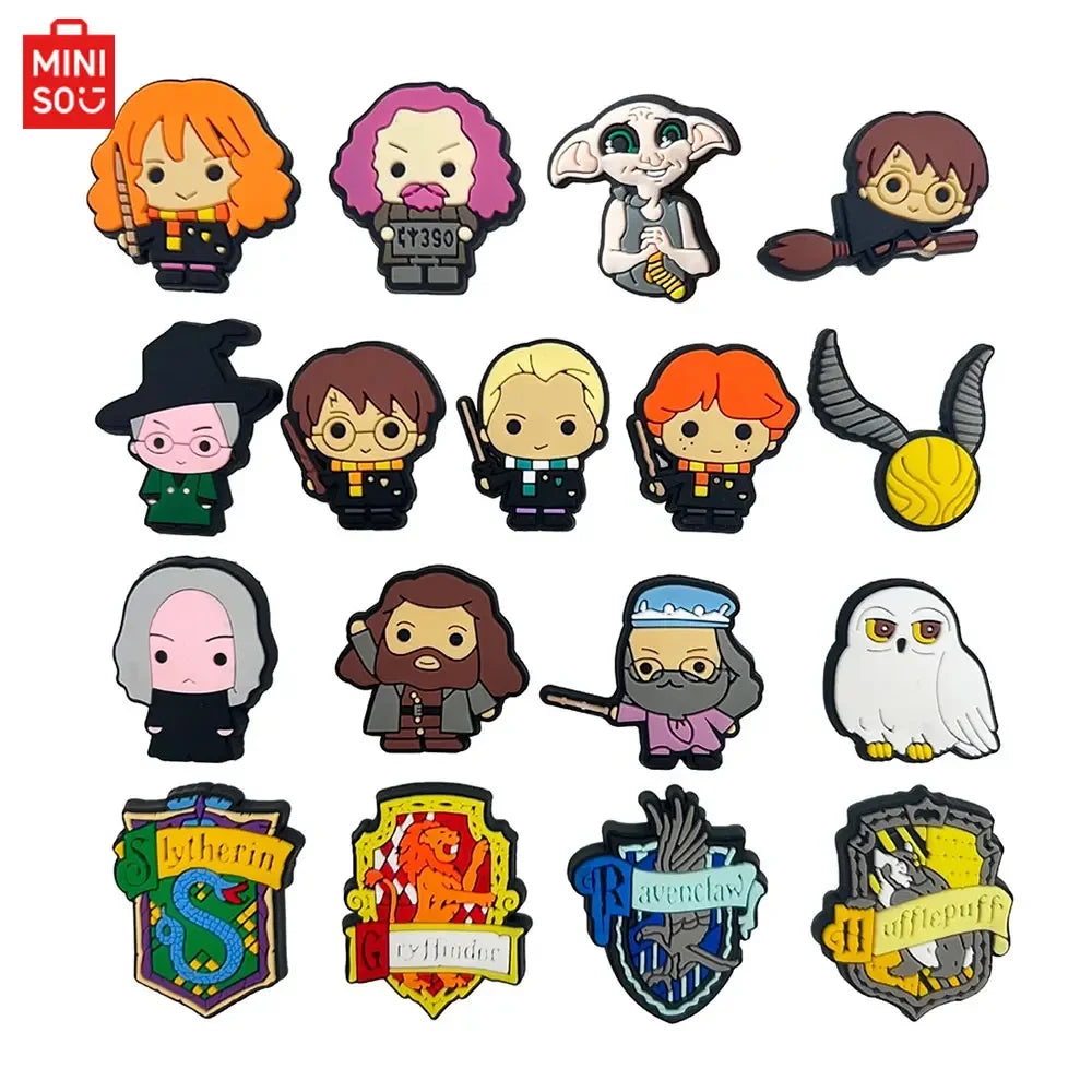 17pcs Harry Potter Anime Shoe Charms Set - Image 2