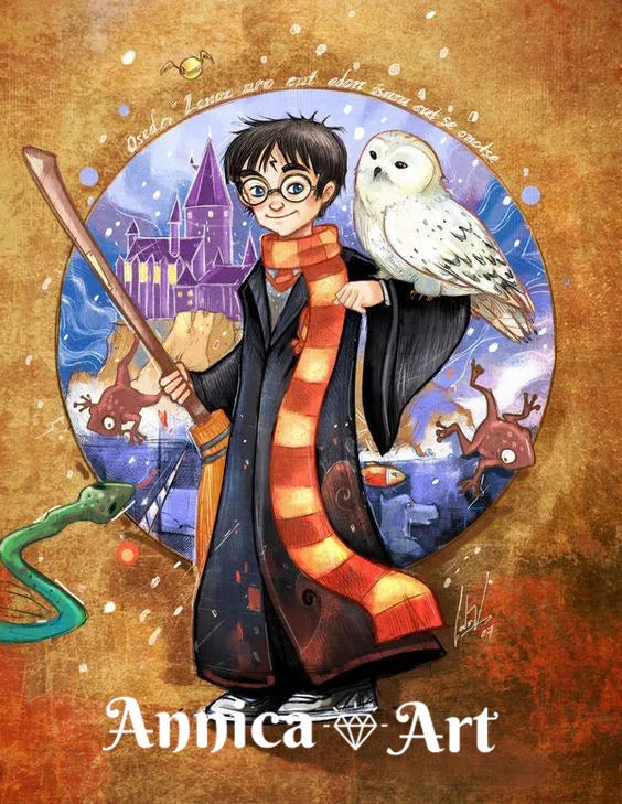 Harry Potter Cartoon 5D Diamond Painting - Image 22