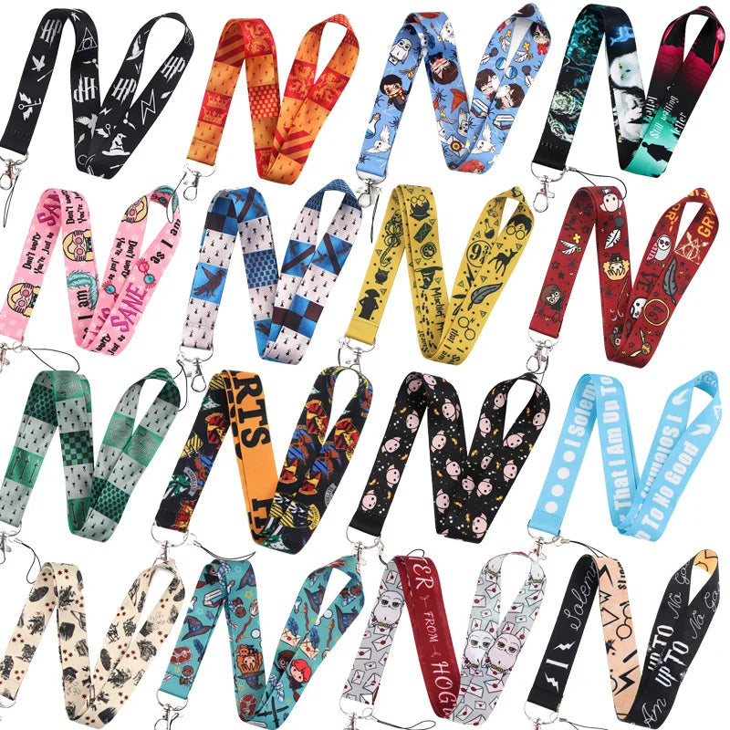 QT595 MINISO Harry Potter Cartoon Phone Lanyard