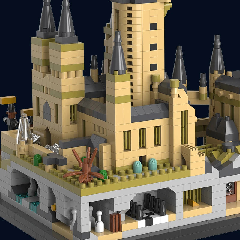 2700+pcs Magic World Medieval Harry Potter Castle - Image 8