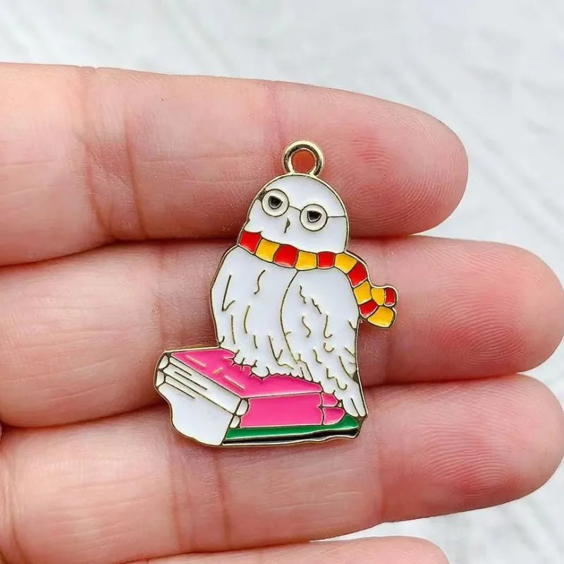 10PCS Cartoon Enamel Charms - Image 6