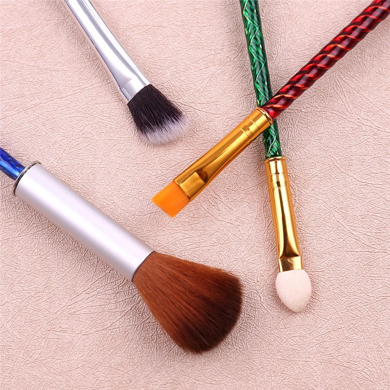 4PCS Harry Potter-Inspired Animal Makeup Brushes - Image 4