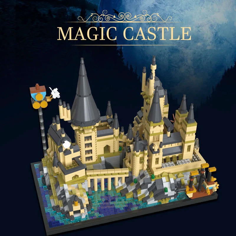 2700+pcs Magic World Medieval Harry Potter Castle - Image 3