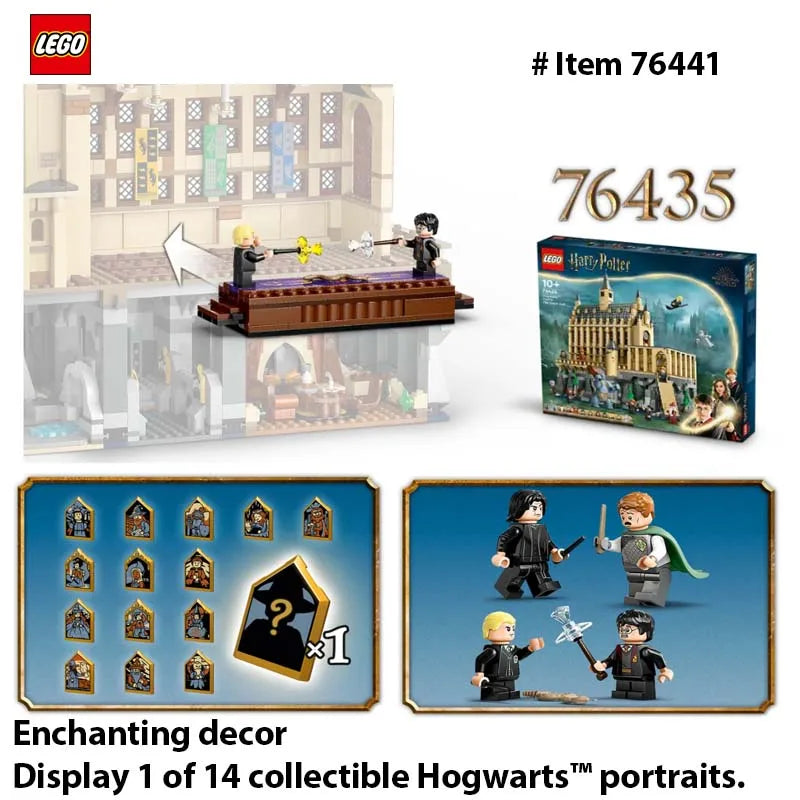 LEGO 76441 Harry Potter Hogwarts Castle - Image 3