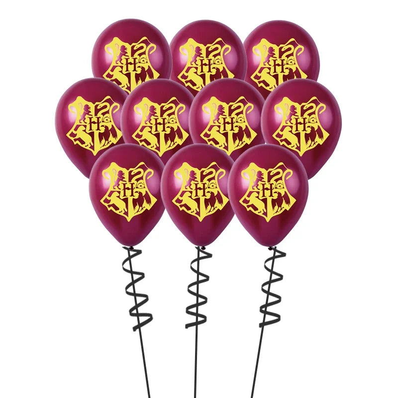 10/30/50PCS Harry Potter Magic School Latex Balloons - Image 14