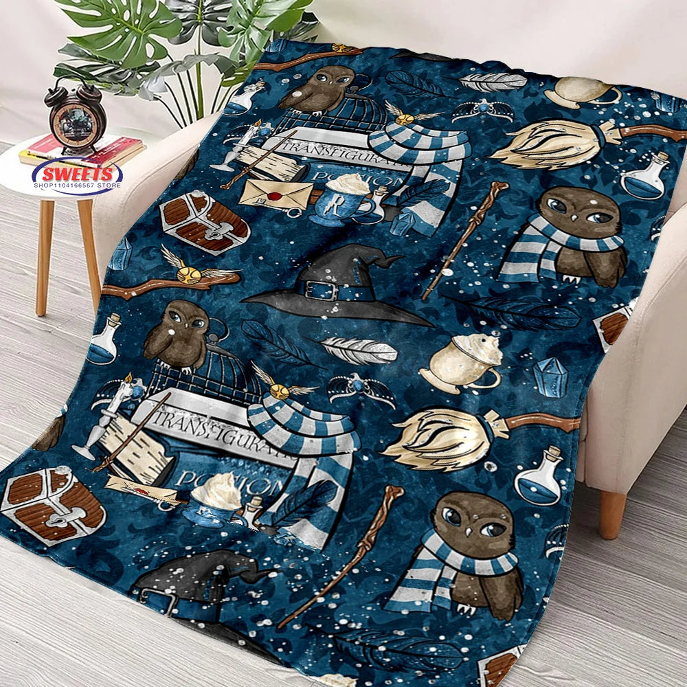 Magic Props Pattern Flannel Blanket - Image 8